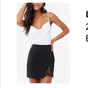 Forever21 Black mini skirt